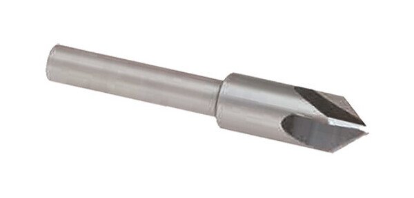 HSS 60 Degree 1/2 Inch 4-Flute Machine Countersink - Image 1