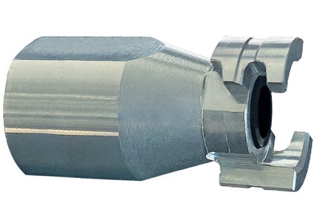 Twin Lock Female Threaded Plugs - 1 inch Zinc Plated Iron - Image 1