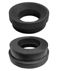 Black Crowfeet Coupling Gasket - Seal Fast SBR 4 Lug Black Washer