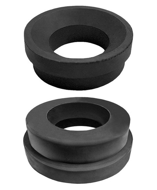 Black Crowfeet Coupling Gasket - Seal Fast SBR 4 Lug Black Washer - Image 1