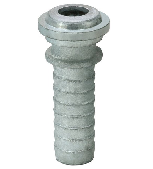 1 1/4" Plated Iron Ground Joint Hose Stem - Image 1