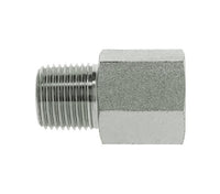 Carbon Steel NPTF Male x NPTF Female Pipe Bushing Fitting - 1 1/4 in T1 & 1 in T2