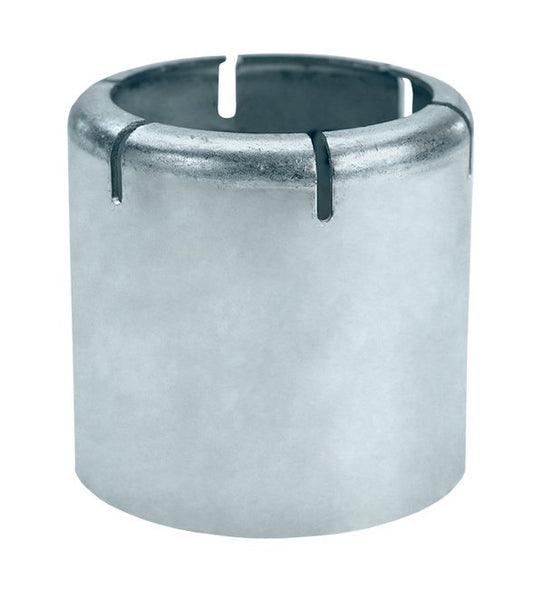 6" Zinc Plated Steel Ferrule for 6 in Hose Size - Image 1