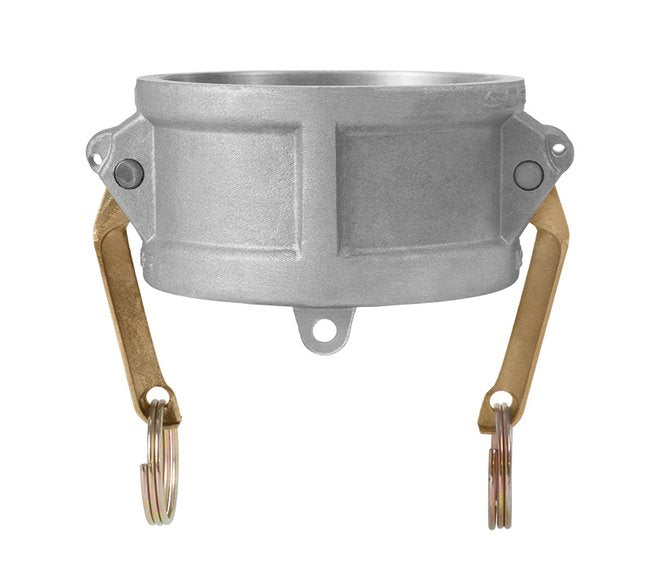Seal Fast 1 Inch Aluminum Type DC Coupler Dust Cap with Buna-N Gasket - Image 1