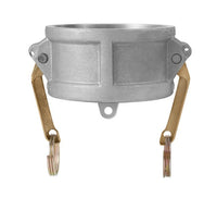 Seal Fast 1 Inch Aluminum Type DC Coupler Dust Cap with Buna-N Gasket