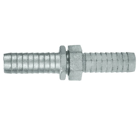 Seal Fast 2 Inch Zinc Plated Iron Swivel Long Shank Hose Nipple - Image 1