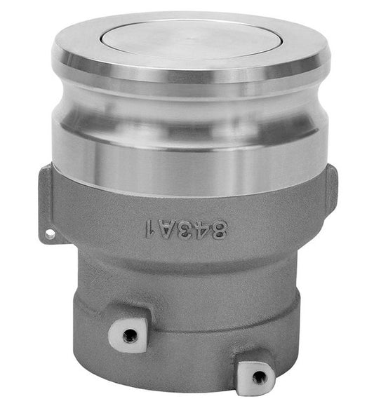 4x3 Aluminum Adapter x Female NPSH Coupling with Poppet - Image 1