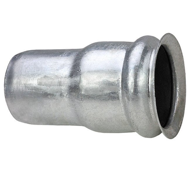 Zinc Plated Steel 8 Inch Hose Shank Female Coupling - Image 1