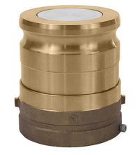 Brass Dual Point Swivel Adapter Fitting, 4 x 3 inches, NPSH Female