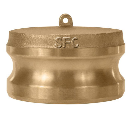 6-Inch Brass Type DP Dust Plug Adapter - Image 1