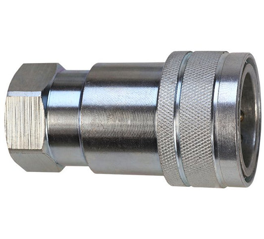Carbon Steel Type A Quick Connect Hydraulic Socket - 4.60 inch Length - Image 1