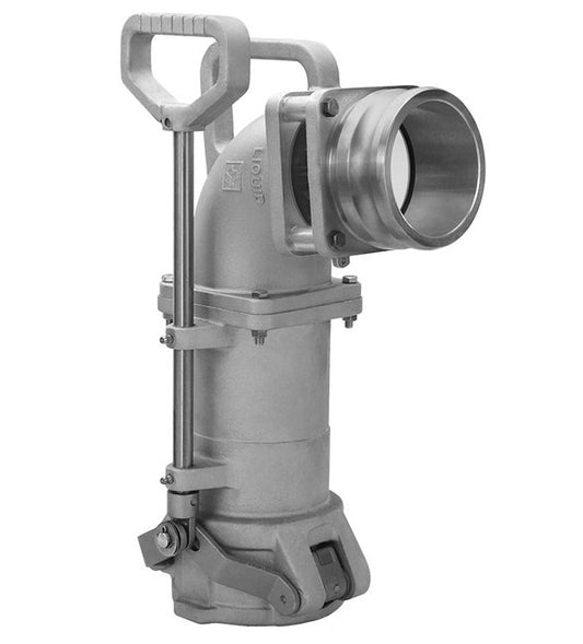 918 Elbow Dual Point "D" Handle with Inlet AF-300 & Sight Glass - Image 1