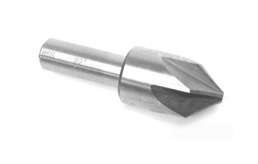 Precise 1/2in 82 Degree 6 Flute High Speed Steel Countersink - Image 2