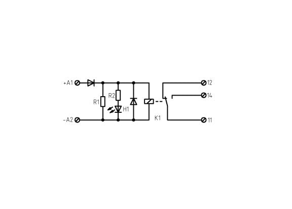 Wieland FLARE-C1D2 24VDC SPDT Relay Module - Image 3