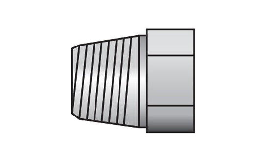 Carbon Steel NPTF Male x NPTF Female Pipe Bushing Fitting - 1/4in T1 x 1/8in T2 - Series 5406 - Image 1