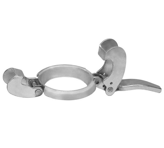 6 Inch Zinc Plated Steel Lever Ring - Seal Fast - Image 1