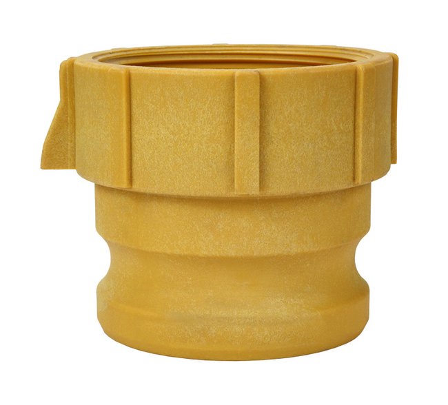 1" Ny-Glass Type A Female NPT x Male Adapter Cam & Groove Coupling - Image 1