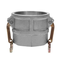 6" Aluminum Type D Female Coupler Cam & Groove Coupling