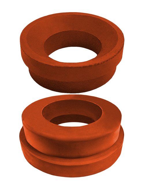 Red EPDM Crowfoot Coupling Gasket - Image 1