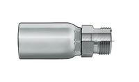 ORFS Male - Rigid Hydraulic Coupling 13/16-16 Thread, 1/2 ID, Plated Steel Shell