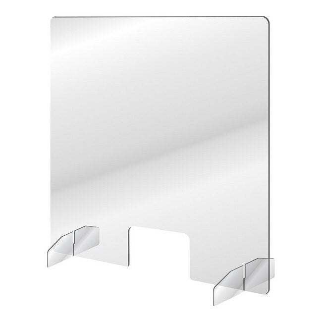 Large Acrylic Sneeze Guard - 24x36 inches - Image 1