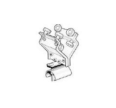 Square Bar Cable Trolley - Standard Duty Festoon System - Image 1