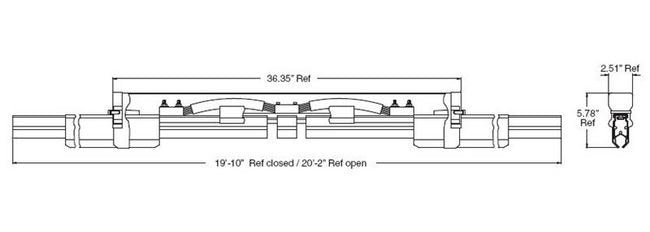 DURA-COAT Expansion Section - Hevi-Bar II Conductor Bar - Image 2