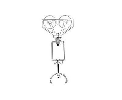 Series 200 Flat Cable Tow Trolley - Image 1