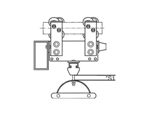 Heavy Duty Square Festoon Tow Trolley - Image 1