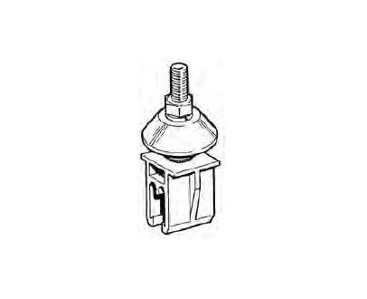 8-Bar Plastic Snap-in Hanger Clamp - Image 1
