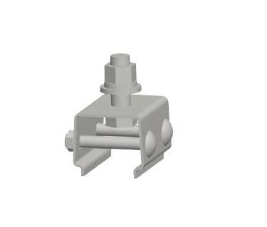 Heavy-Duty Stainless Steel Cross Bolt Hanger for Hevi-Bar II Conductor Bar Systems - Image 1