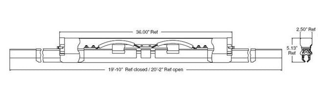 DURA-COAT Expansion Section - Hevi-Bar II Conductor Bar - Image 2