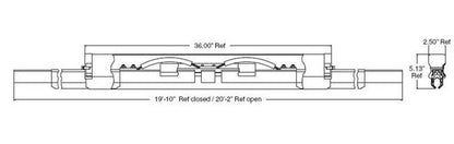 DURA-COAT Expansion Section - Hevi-Bar II Conductor Bar - Image 2