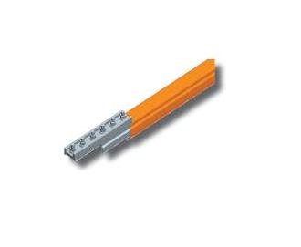 DURA-COAT Conductor Bar Cut Lengths with Splice Installed - Corrosion Resistant Polycarbonate - Image 1