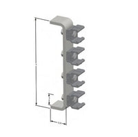 Heavy-Duty Lateral Bracket for Hevi-Bar II Conductor Bar Systems