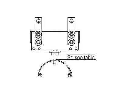 Series 350 I Beam End Clamp for Flat Cable - Image 1
