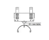 Stainless Steel End Clamp for Series 225 I Beam - Flat Cable