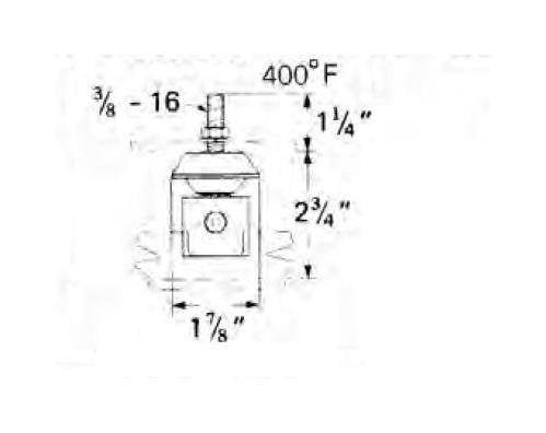 Cross-Bolt Hanger Clamp with Insulator - Image 2