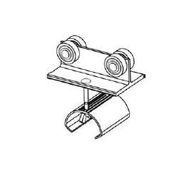 Heavy Duty C-Track Festoon Cable Trolley - Image 1