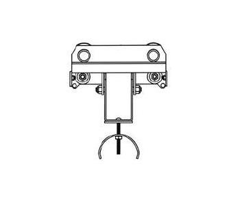 Series 225 I Beam Flat Cable Tow Trolley - Image 1