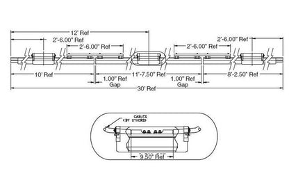 Hevi-Bar II PVC Power Interrupting Sections - Image 2