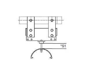 Heavy Duty Square Festoon End Clamp - Image 1