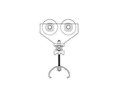 Series 200 I Beam Cable Trolley - Image 1
