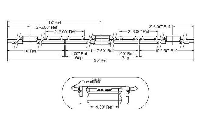 DURA-COAT Power Interrupting Sections - Polycarbonate 1500A - Image 2