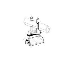 Standard Duty Square Festoon End Clamp - Image 1