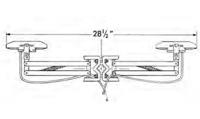 200A Heavy-Duty Double Contact Shoe Collector Assembly - Image 2