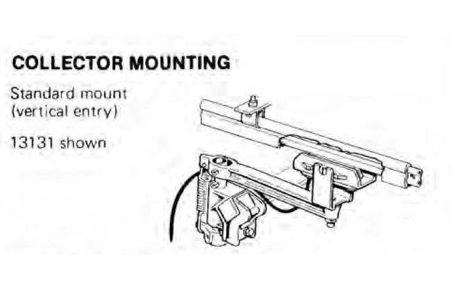 200A Heavy-Duty Double Contact Shoe Collector Assembly - Image 3
