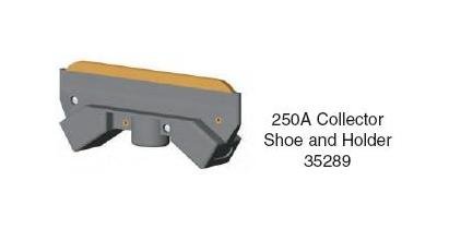 Heavy-Duty 250A Collector Shoe & Holder - Image 1