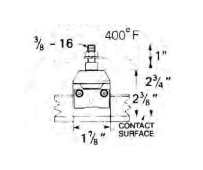 Stainless Steel Anchor Clamps for 8-Bar Conductor Bar with Insulator - Image 2