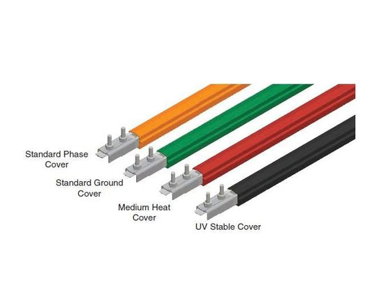 Galvanized Steel Conductor Bars with Splice Installed - Image 1